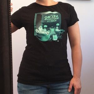 TeeFury Necro Nomicon Glow In The Dark Tee